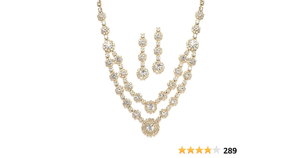 Rhinestone Crystal Necklace 