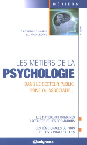 Les  métiers de la psychologie