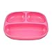 Re Play Divided Plates for Babies and Toddlers (Set of 3 - Dark Pink, Light Pink, Lavender)