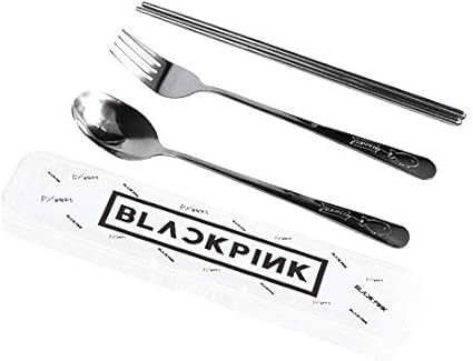 Amazon Co Jp Youyouchard Bts Blackpink Exo ポータブル食器 スプーンフォーク 箸 テーブルウェアセット 304 ステンレススチール ディナーウェア シルバー トラベルボックス付き 1 7 125 ホーム キッチン