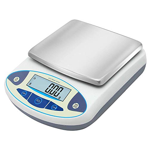 Bonvoisin 0.01g Lab Scale Digital Precision Analytical Balance High Precision Electronic Balance Jewelry Scale Kitchen Scale Scientific Scale Laboratory Scale Balance 10mg Readability (200gx0.01g)