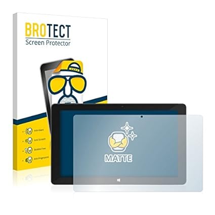 2X BROTECT Matt Displayschutz Schutzfolie für TrekStor SurfTab Duo W3 (matt - entspiegelt, Kratzfest, schmutzabweisend)
