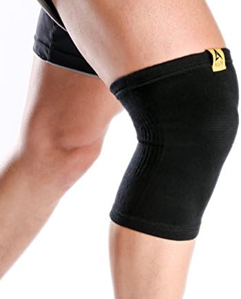 Knee Compression Sleeve By AGON Knee Flexible Brace Support for Joint Pain, Arthritis Relief, Injury Recovery, Improve Circulation, Protect Patella, Best Sleeve Running, Walking for Men Women (Small)