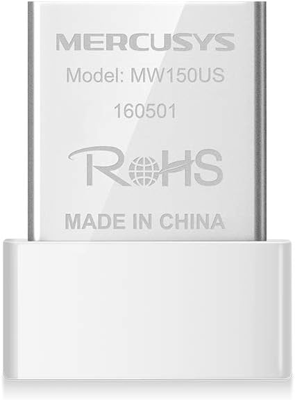 MERCUSYS MW150US Mini USB WiFi Dongle 150Mbps Wireless Adapter for PC Laptop