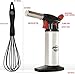 Creme Brulee Torch Set - Butane Torch Kit - Kitchen Torch - Blow & Food Torch - Culinary Torch - Cooking Torch - Dab Torch - Torch For Creme Brulee - Aluminum - Refillable - Adjustable Flame