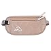 Hopsooken Travel Money Belt: Waist Pack for Running and Cycling, Rfid, Comfortable, Durable and Lightweight Hidden Travel Passport Wallets. (Khaki)