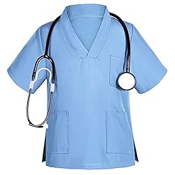 Doctor Costume for Kids Scrubs Pants with