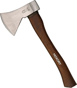 Ruthe Beil 600 g VPA/GS mit Hickorystiel, silber/braun, 40 x 5 x 5 cm