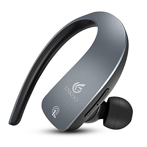 Bluetooth Handsfree, AMERTEER Touch-sensitive Control Wireless Stereo In Ear Noise Cancelling Headset with Mic for Phones-Grey