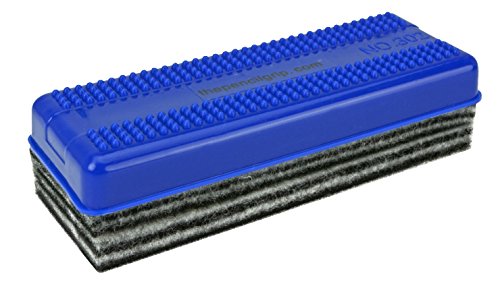 The Classics 7 Layer Dry Erase Whiteboard Eraser, 4-1/2 x 1-3/4 Inches, Black/Blue