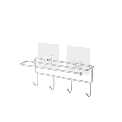 Amazon Com Lovescenario Bathroom Organizer Towel Rack Hanging