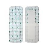 zinnor 10Pcs Film Dressing, Adhesive Wound Dressing，Waterproof Bath Posts, Self-