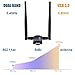 Wireless USB WiFi Adapter 1200Mbps, USB 3.0 Wireless Network WiFi Dongle High Gain with 2 X 5dBi Antennas for PC/Desktop/Laptop/Mac, Supports Windows 10/8/8.1/7 (1)