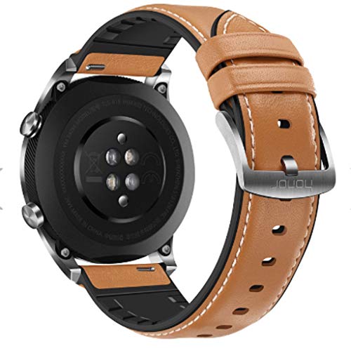 Shaoshao_Huawei Honor Watch Magic Smart Watch 1.2 inch HD AMOLED Color Screen Outdoor Sport Sleep Swimming Mountain (Brown)