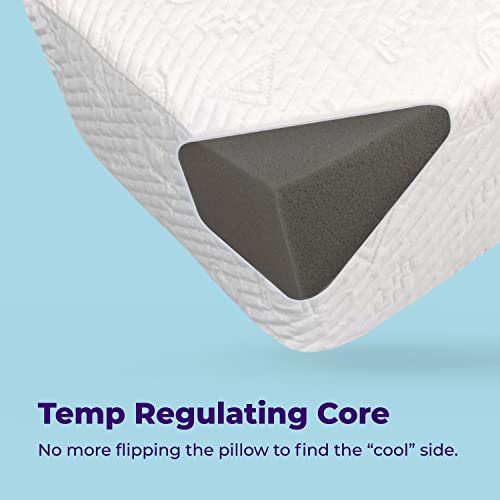 Pillow Cube Ice Cube Cooling Travel Pillow Regular (5") Memory Foam