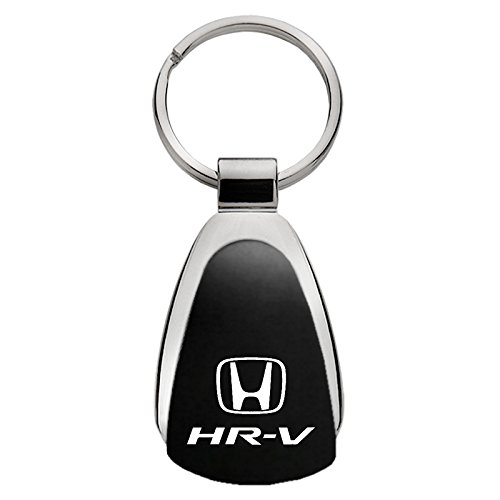 Honda HRV Black Teardrop Keychain