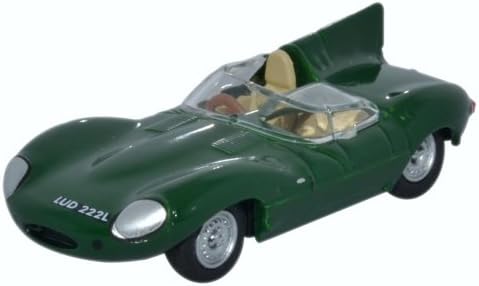 Oxford Diecast 1:76 Jaguar D Type Green Collectable model 76DTYP004