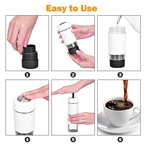 STARESSO Portable Espresso Maker Mini Espresso Machine with BPAFree