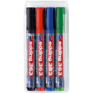 Whiteboard Marker 363 1-5 mm Set of 4