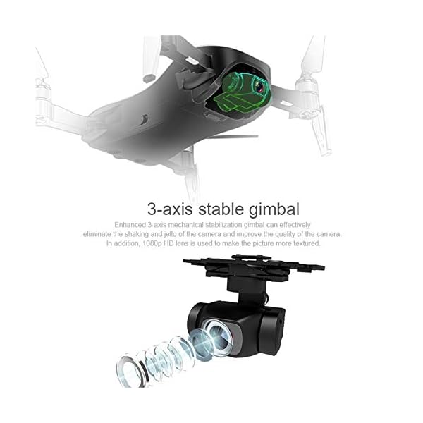 GPS-Drohne mit 4k-Kamera, mit bürstenlosen Motoren, Auto-Rückkehr, Höhe, 5g WiFi FPV-Drohne, für Erwachsene, Kinder und… – Bild 3