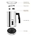 Milk Frother, Betitay Electric Hot Milk Heater for Cappuccino, Stainless Steel Steamer Strix Controller System Milk Warmer and Coffee Foam Maker with Non-stick Coating