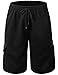 RD MENS CARGO SWEAT SHORTS Elastic Drawstring Casual Loose Fit Fleece 1RDA0002