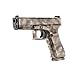 GunSkins Pistol Skin - Premium Vinyl Gun Wrap with Precut Pieces - Easy to Install and Fits Any Handgun - 100% Waterproof Non-Reflective Matte Finish - Made in USA - A-TACS AU