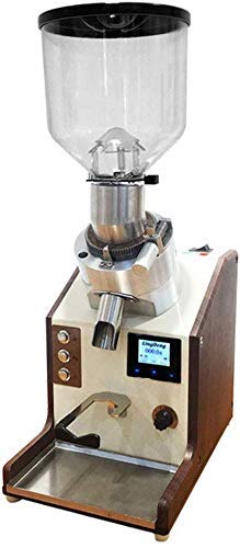 YAeele Elektrische Kaffeemühle Maschine mit Italien importierter Steintitanstahlschleifscheibe Kaffeebohnen…