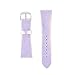 Iridescent Pink Replacement Band for iWatch 38mm Pastel Bay Wrist Band PU Leather Strap for Apple Watch Smartwatch Series 3 2 1 Version