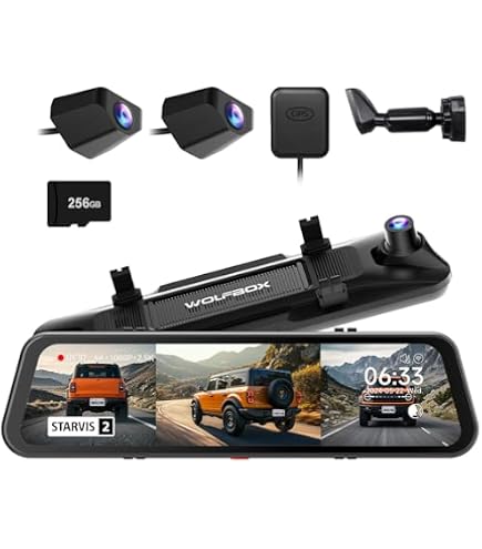 Amazon.com: WOLFBOX G900 Tripro Bumper & USB C 4A Acc Hardwire Kit