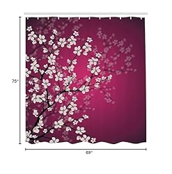 Ambesonne Japanese Shower Curtain, Spring Season