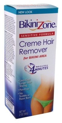 Bikini Zone Creme Hair Reomer Sensitive Bikini Area, 2 Oz (2 Pack)