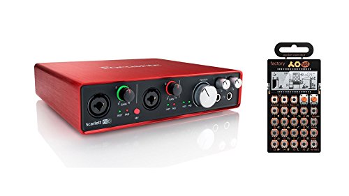 Focusrite Scarlett 6i6 (2nd Gen) USB Interface w/ PO-16 Factory Pocket Synth