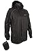 Mountain Warehouse Pakka Mens Waterproof Rain Jacket Lightweight Black Medium