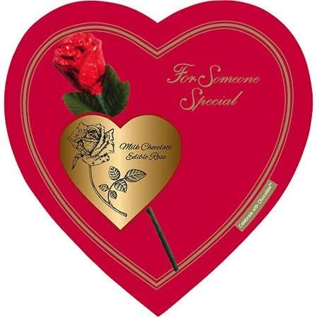 Elmer ChocolateValentine's Day Rose Heart Gift Boxes, 9 Ounce Box