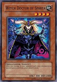 Yu-Gi-Oh! - Witch Doctor of Sparta (GLAS-EN026) - Gladiators Assault - 1st Edition - Common