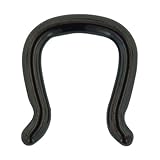 PVD Stainless Steel Septum Retainer: 10g Black