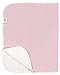 Kushies Deluxe Waterproof Changing Pad Liners - 20 x 30 inches Baby Changing Table Liners - Baby Changing Pads - Diaper Changing Flat Liner Pad Waterproof Portable (Pink)