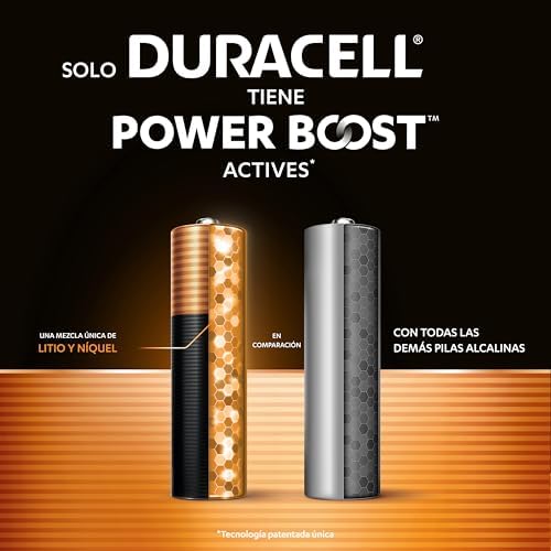 Pilhas alcalinas Duracell Plus AA (pacote de 20), 1,5 V, LR6 MN1500