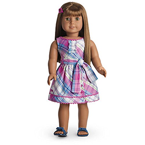 American Girl My AG Plaid Party Dress + Charm for Doll (Doll not included)