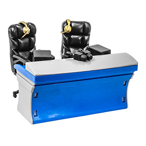 ULTIMATE Blue & Gray Commentator Table Playset for WWE Wrestling Action Figures