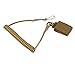 Lanyard - Adjustable Rope Lanyard for Keys Whistle ID Cards and tools - Security Belt Strap Spring Retention Coil Outdoor Sport - Khaki