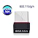 AOKVIE USB WiFi Adapter - 150Mbps 802.11n Wireless Internet Dongle for Raspberry Pi / Pi2, Supports Windows, Mac OS, Linux PC + Mac
