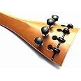 MUSICAL STRING Violin Tailpiece Boxwood Semi Hill BUILT IN PUSH ADJUSTER 4/4