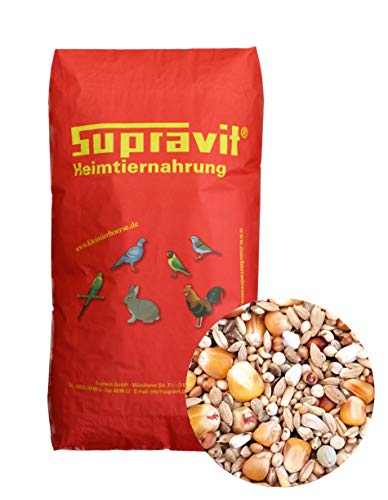 Supravit Reise Taubenfutter 25kg ohne Weizen | hochwertiges Futter für Tauben | optimale Körnermischung vor der Reise für Zucht Tauben | unterstützt die Kondition und Leistungsfähigkeit