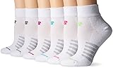 New Balance Unisex 6 Pack Ankle Core Cotton Socks