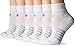 New Balance Unisex 6 Pack Ankle Core Cotton Socks