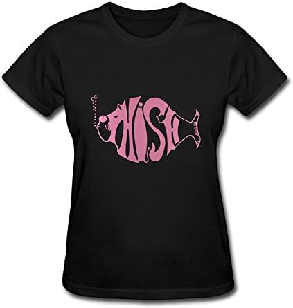 Phish Tour 2016 Logo Design Womens T-Shirts Black