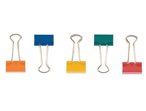 Q-Connect 32mm Assorted Foldback Clip (Pack of 10)