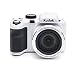 Kodak PIXPRO Astro Zoom AZ421 16MP Digital Camera (White) with Kodak 32GB SD Card, Focus DSLR Camera Accessory Kit, Vidpro Battery Charger and Replacement Lithium Ion Battery Bundle (5 Items)thumb 1